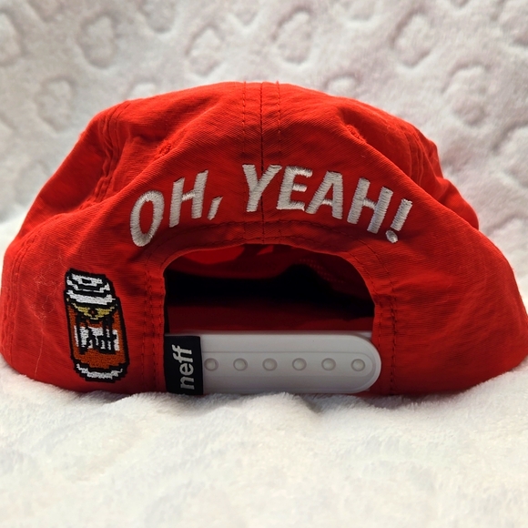 Simpsons Duff neff ball cap red - Picture 2 of 5